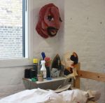 Anna Perach's studio.