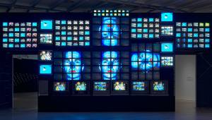 From Nam June Paik’s 1960s experiments to alter images on a TV screen to Ian Cheng’s use of chatbots and Jonah Brucker-Cohen and Katherine Moriwaki’s comments on celebrity-making through software that tracks Twitter feeds for reality TV shows, this exhibition spans 50 years of programmed works