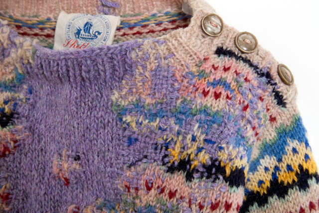 Celia Pym. Hope's Sweater 1961, 2011. Photograph: Michele Panzeri.