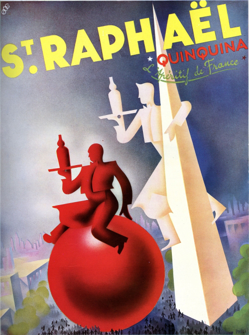 Advertisement for St. Raphaël aperitif in L'Illustration, June 10, 1939. Private collection