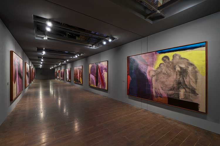 Pedro Cabrita Reis, XIV Steps, exhibition view, Magazzino del Sale 3, Accademia di Belle Arti di Venezia, Venice, Italy. Photo: Cleila Cadamuro.