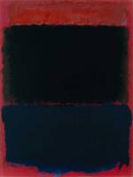 Mark Rothko. Untitled, c1959 or 1968. Tempera on paper drawing board mounted on canvas, 28-5/16 × 21-1/4 in (71.9 cm × 54 cm). Artworks on paper by Mark Rothko Copyright © 2020 by Kate Rothko Prizel and Christopher Rothko.