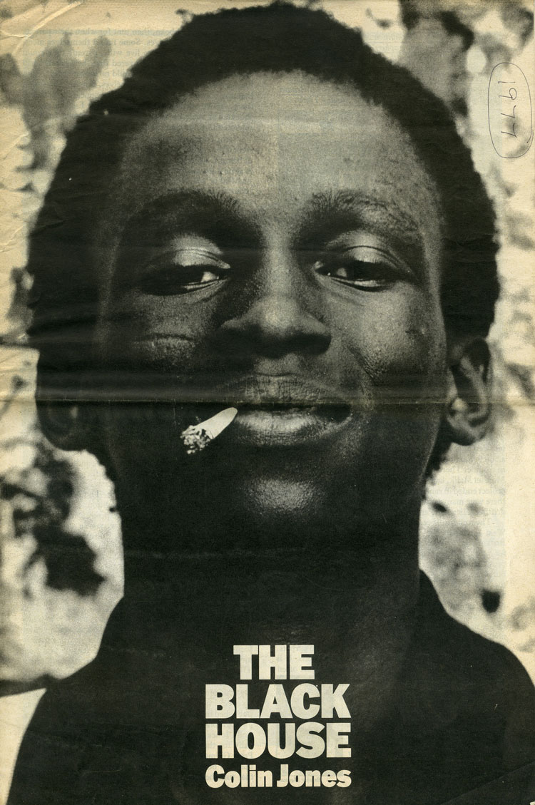 Exhibition Poster, Colin Jones: The Black House, held at The Photographers’ Gallery, 04 May – 04 June 1977. Courtesy of The Photographers’ Gallery Archive, London.