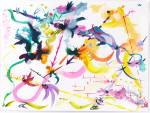 Fiona Rae, Abstract 20 (Drawing). Gouache and watercolour on paper, 42 x 56 cm. © Fiona Rae RA.