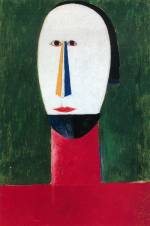 Kazimir Malevich (1879-1935). Head, 1928-1929. Oil on canvas, 61 x 41 cm. St. Petersburg, State Russian Museum, inv. Zh-9498.