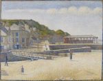 Georges Seurat, Port-en-Bessin, 1888. Oil on canvas. Lent by the Minneapolis Institute of Art, The William Hood Dunwoody Fund. Photo: Minneapolis Institute of Art