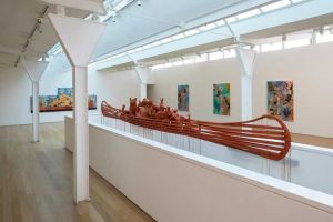 Jaune Quick-to-See Smith: Wilding, installation view, Fruitmarket, Edinburgh, 7 November 2025 – 1 February 2026.