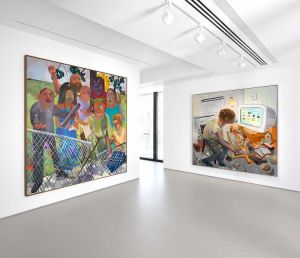 Dana Schutz: The Island, installation view, The George Economou Collection, Athens, 16 June, 2024 - March 2025. Photo: Natalia Tsoukala.