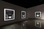 Hiroshi Sugimoto, Abandoned Theatres series. Gelatin silver prints. Installation view. Photo: Mark Blower. Courtesy the artist and the Hayward Gallery.