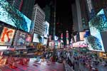 Shahzia Sikander. Gopi Contagion, October 1-30,2015. HD video animation on Times Square LED billboards, New York. Courtesy the Artist and Sean Kelly Gallery, NY, and Pilar Corrias Gallery, London.