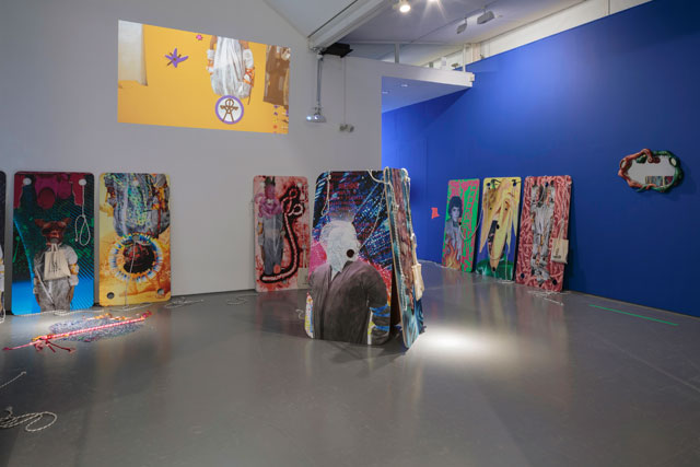 Plastique Fantastique, installation view, Shonky: The Aesthetics of Awkwardness. Photograph: Ruth Clark.