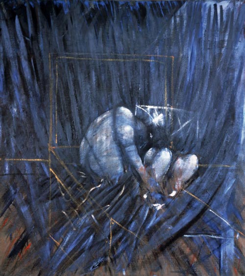 Francis Bacon, <em>Untitled (Two Figures in the Grass)</em>, c. 1952. Oil on canvas. The Estate of Francis Bacon, courtesy Faggionato Fine Arts, London and Tony Shafrazi Gallery , New York © Estate of Francis Bacon/DACS, London 2007
