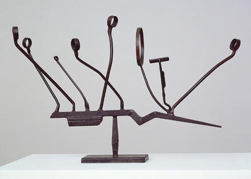 David Smith. <em>Agricola IX</em>, 1952. Steel. Tate. Lent by the Estate of David Smith, promised gift, 2000. Copyright: Estate of David Smith/ VAGA, New York, DACS 2006.