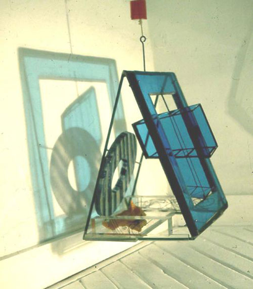 Agathe Sorel. TAO, 1965. Space engraving and welded steel, 100 x 60 x 58 cm. Courtesy of the artist.