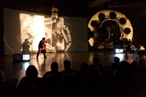 Aldo Tambellini. Retracing Black Performance at Tate Modern, The Tanks 2012.