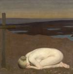 George Clausen. Youth Mourning, 1916. Oil on canvas. © IWM.