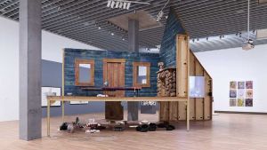 In Upson’s work, the domestic is explored not just as a built structure, but as the space where the human psyche is formed, moulded like her silicone casts
