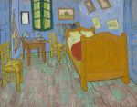 Vincent van Gogh, The Bedroom, 1889. Oil on canvas, 73.6 × 92.3 cm. © The Art Institute of Chicago.