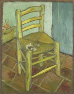 Vincent van Gogh, Van Gogh's Chair, 1888. Oil on canvas. 91.8 × 73 cm. © The National Gallery, London.