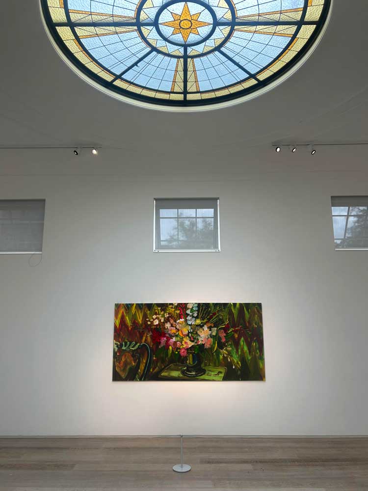 Clare Woods, Nothing Permanent, 2025, installation view, Pitzhanger Museum & Gallery, London. Photo: Sabine Casparie.