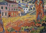 Maurice de Vlaminck. Le Restaurant de la Machine à Bougival, 1905. Oil on canvas, 60.0 × 81.5 cm. Paris, Musée d’Orsay, donation of Max and Rosy Kaganovitch, 1973. © Musée d’Orsay, dist. Grand Palais Rmn / Patrice Schmidt. © Adagp, Paris 2025.