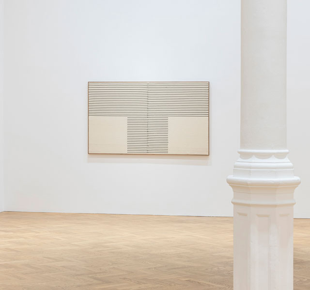 Brent Wadden: Sympathetic Resonance, installation view at Pace Gallery, London, 22 November 2018 to 10 January 2019. Copyright Brent Wadden, courtesy Pace Gallery.