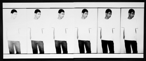 Wilmer Wilson IV. Fading to Black, 2008. Silver gelatin print, 8.5 x 22 in. Courtesy the artist and CONNERSMITH.