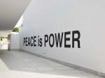 Yoko Ono, PEACE is POWER, 2017, installation view, Yoko Ono: The Learning Garden of Freedom, Fundação de Serralves – Museu de Arte Contemporânea, Porto, 2020. Photo: © Filipe Braga.