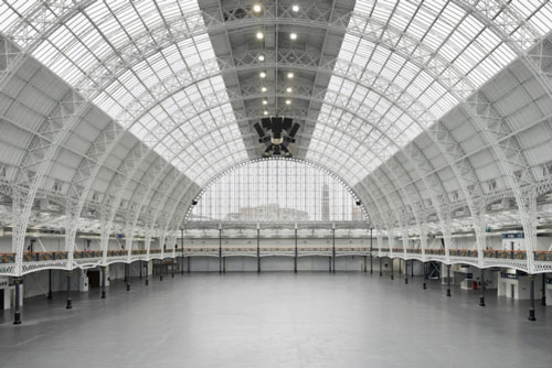 Art13 London: View of Olympia Grand Hall.